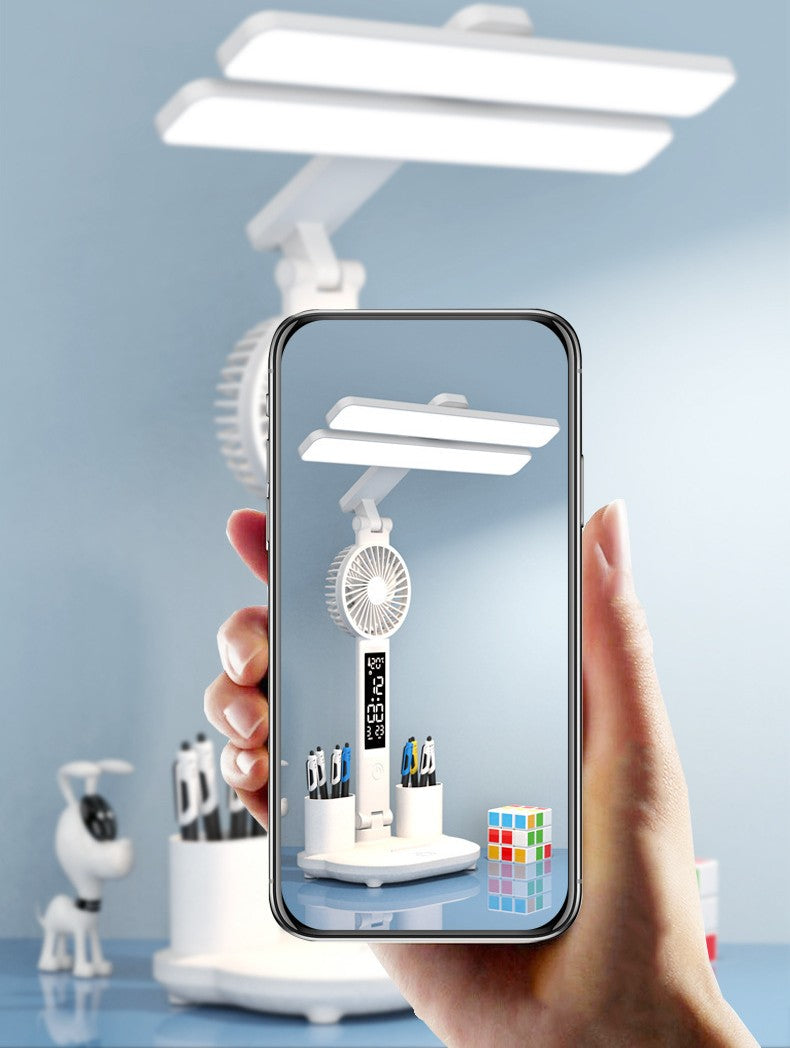 Folding Rechargeable Desk Lamp for Students and for works